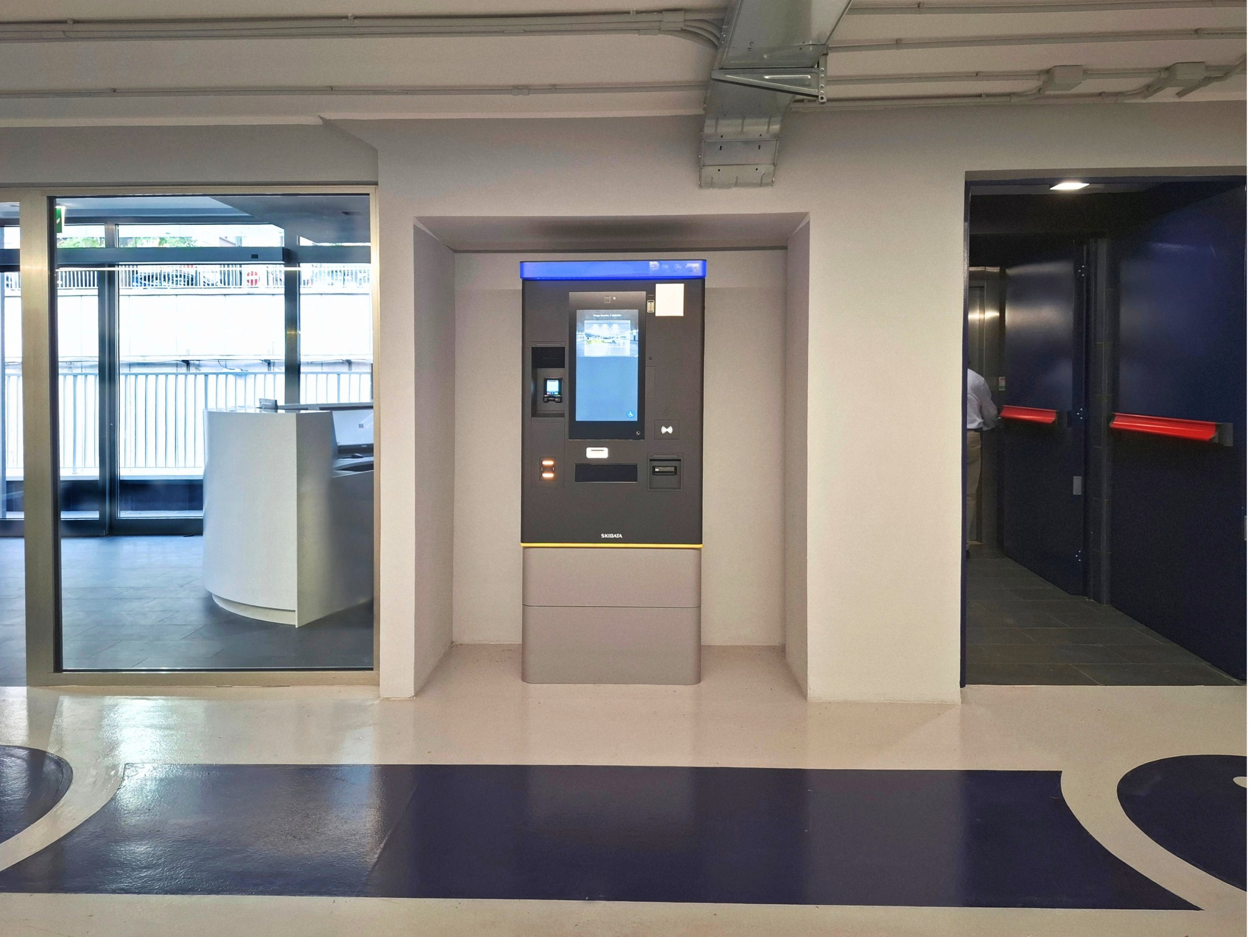 Cassa automatica per il pagamento della sosta