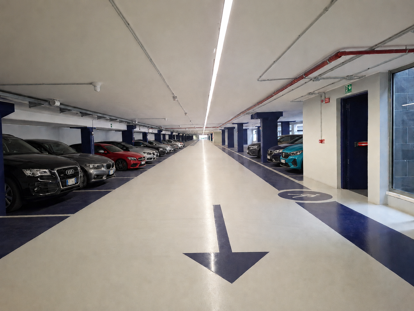 AdB Parking, posti auto 1 livello sotterraneo