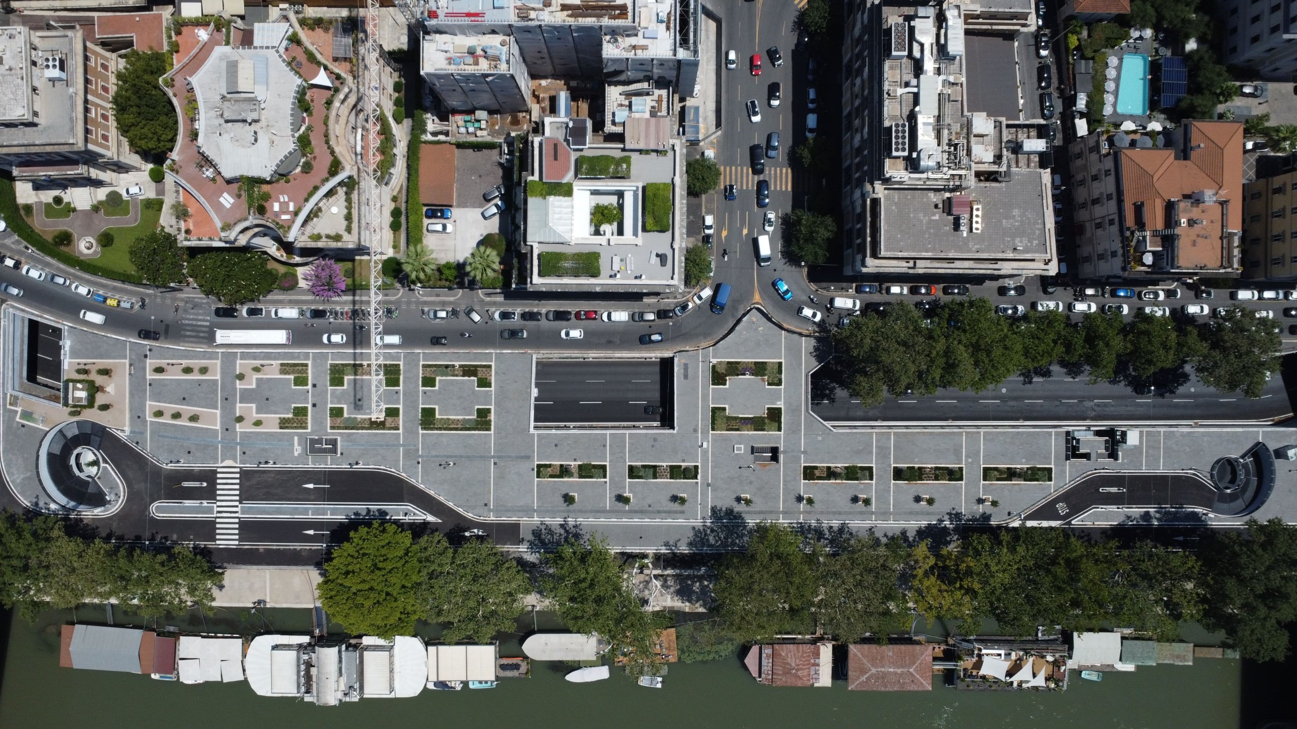 Vista Lungotevere Arnaldo da Brescia, Roma